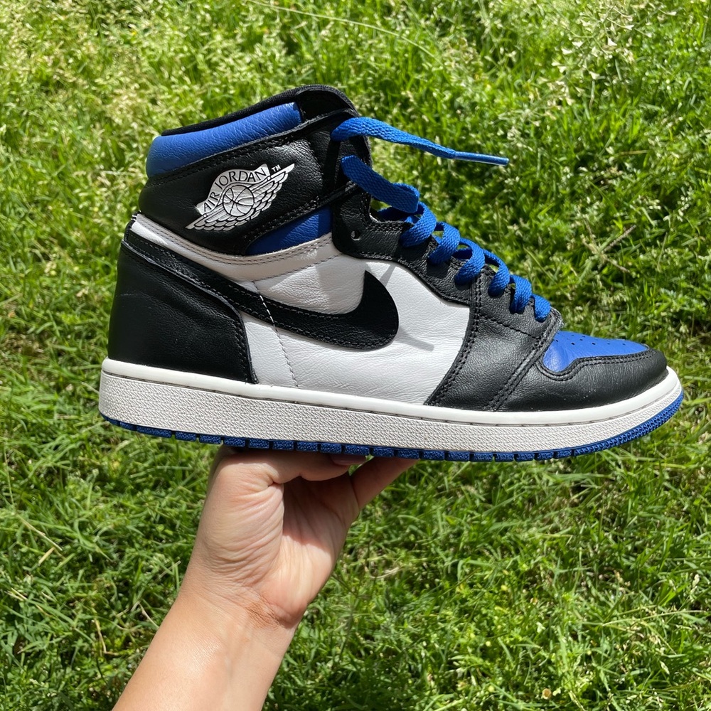 Jordan Men's Sneakers - Black, Blue, White